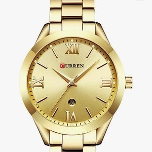 W3  Curren Luxury Gold Watch